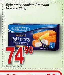 Lidl Rybí prsty nowaco nabídka
