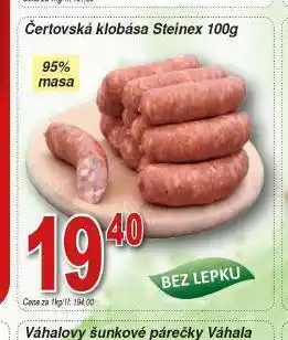Lidl Čerstvá klobása nabídka