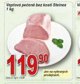 Lidl Vepřová pečeně bez kosti nabídka