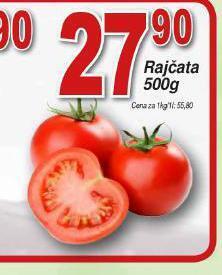 Lidl Rajčata nabídka