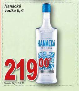 Lidl Hanácká vodka nabídka