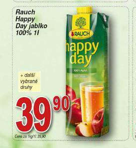 Lidl Rauch happy day nabídka