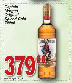 Lidl Captain morgan spiced gold nabídka