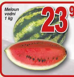 Lidl Meloun vodní nabídka