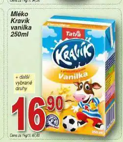 Lidl Mléko kravík nabídka