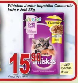 Lidl Whiskas kapsičky pro kočky nabídka