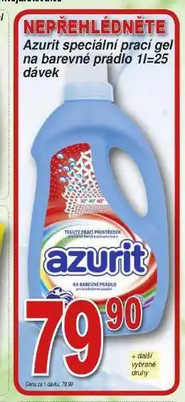 Azurit speciální prací gel