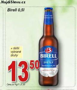 Lidl Birell nealkoholické pivo nabídka