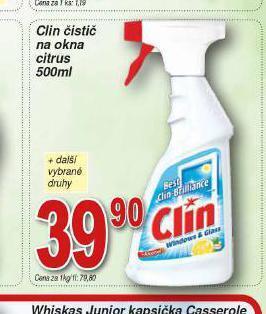 Lidl Clin čistič na okna nabídka