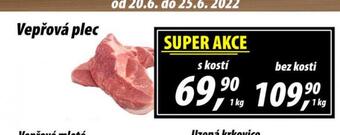 ZEMAN Vepřová plec bez kosti nabídka