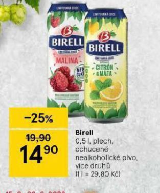 Tesco Birell nabídka