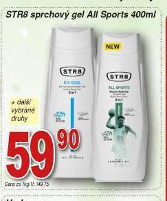 Lidl Str8 sprchový gel nabídka