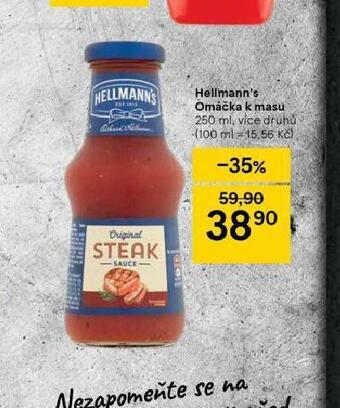 Tesco Hellmann´s omáčka k masu nabídka