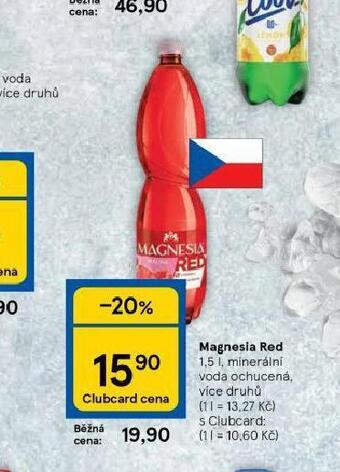 Tesco Magnesia red nabídka