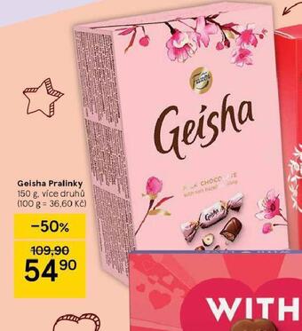 Tesco Geisha pralinky nabídka