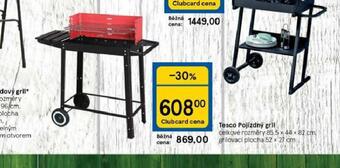 Tesco Tesco pojízdný gril nabídka