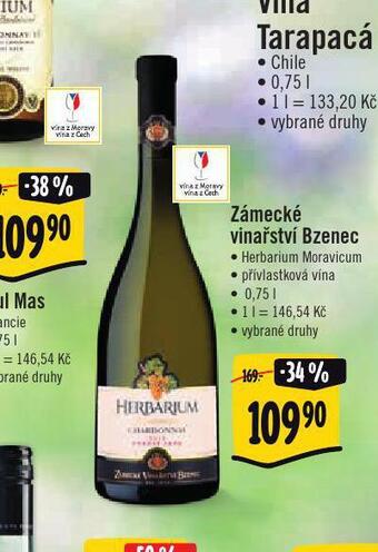 Jip Zámecké vinařství bzenec nabídka