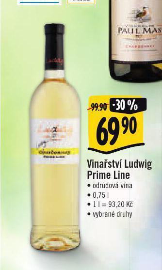 Jip Vinařství ludwig prime line nabídka
