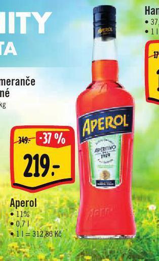 Jip Aperol nabídka