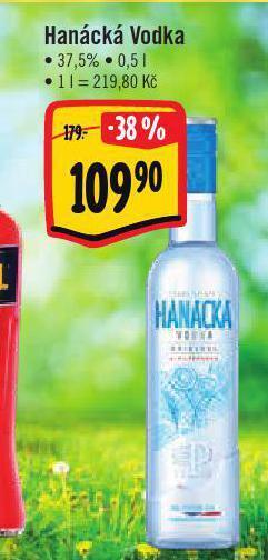 Jip Hanácká vodka nabídka