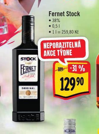 Jip Fernet stock nabídka