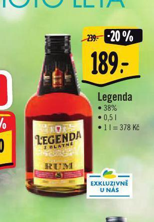 Jip Legenda nabídka