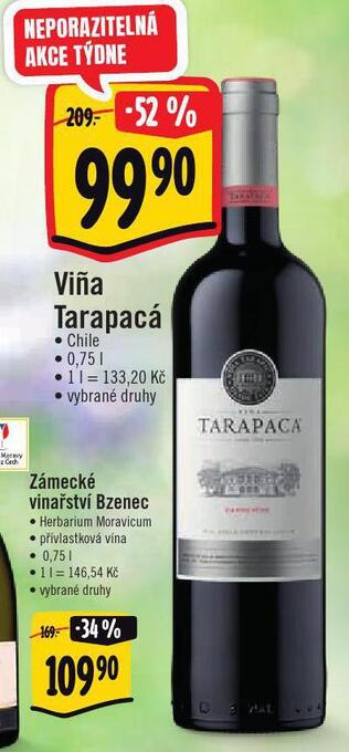 Jip Vina tarapacá nabídka