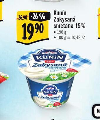 Jip Kunín zakysaná smetana nabídka
