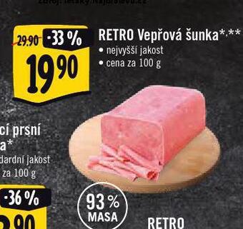 Jip Vepřová šunka nabídka