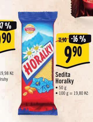 Jip Sedita horalky nabídka