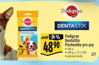Jip Pedigree pochoutky pro psy nabídka