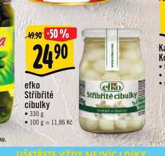 Jip Efko stříbřité cibulky nabídka