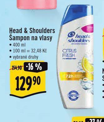 Jip Head & shoulders šampon nabídka