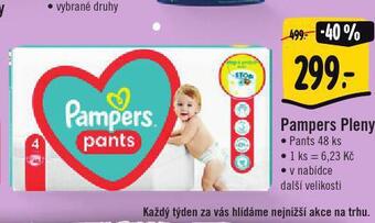 Jip Pampers pleny nabídka