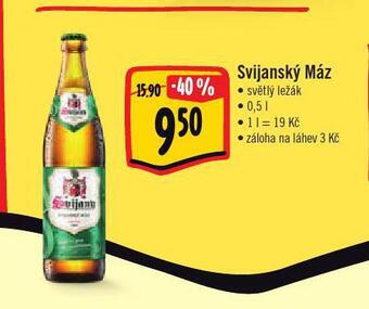 Jip Pivo svijanský máz nabídka