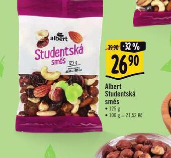 Albert Albert studentská směs nabídka