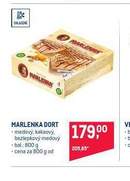 Makro Marlenka dort nabídka