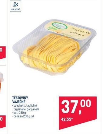 Makro Těstoviny vaječné nabídka