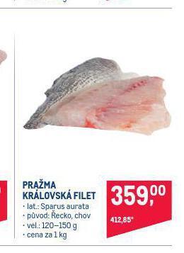 Makro Pražma královská nabídka