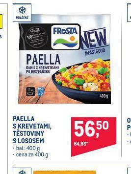 Makro Paella s krevetami nabídka