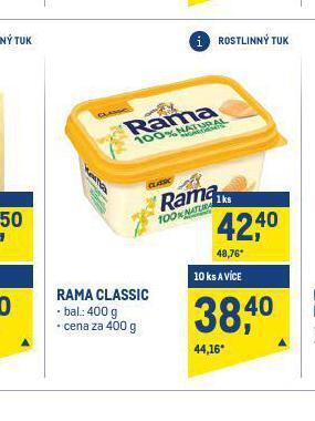 Makro Rama classic nabídka
