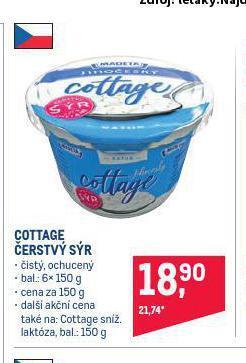 Makro Cottage čerstvý sýr nabídka
