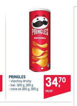 Makro Pringles nabídka