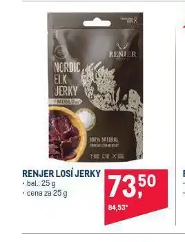 Makro Renjer losí jerky nabídka