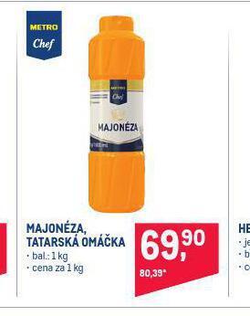 Makro Tatarská omáčka nabídka