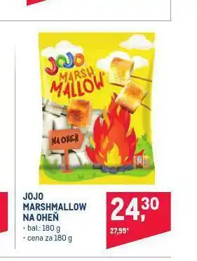 Makro Jojo marshmallow na oheň nabídka