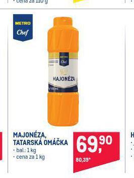 Makro Majonéza nabídka