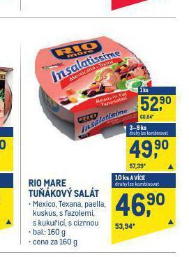 Makro Rio mare tuňákový salát nabídka