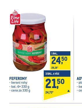 Makro Feferony nabídka