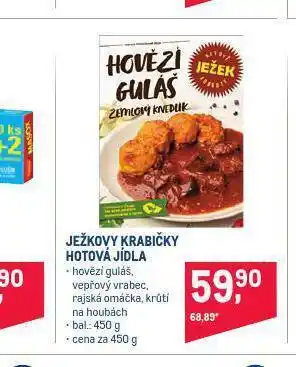 Makro Ježkovy krabičky hotová jídla nabídka